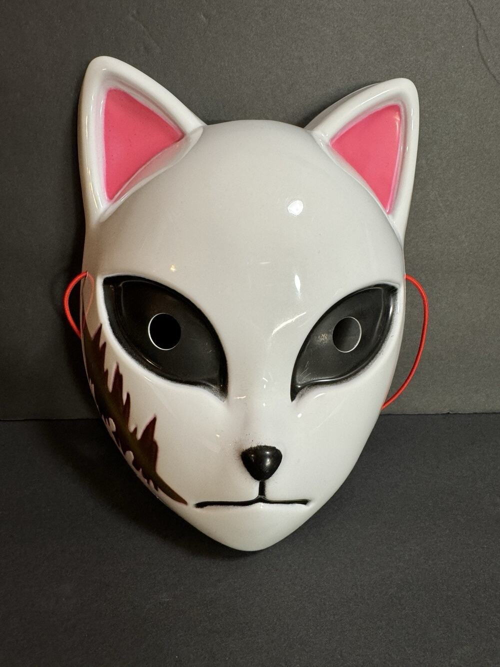 Demon Slayer MASK Kimetsu no Yaiba Fox Mask Halloween Sabito Anime COSPLAY